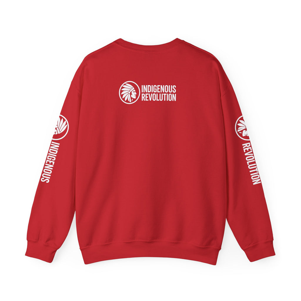 Sweatshirt — “We Should Have Built a Wall” Indigenous Revolution Crewneck