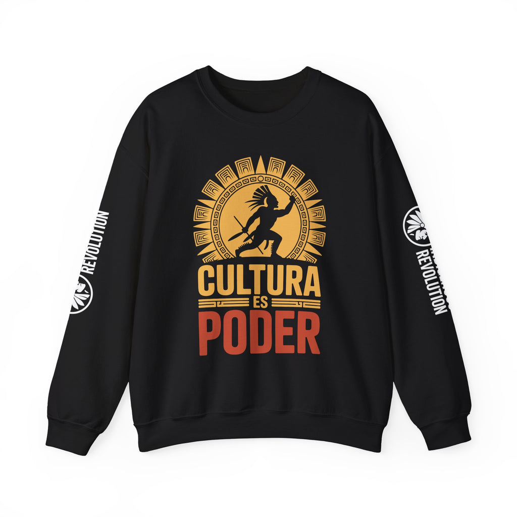 Cultura Es Poder Sweatshirt — Indigenous Pride Crewneck