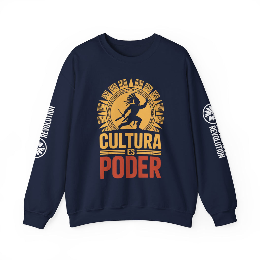 Cultura Es Poder Sweatshirt — Indigenous Pride Crewneck
