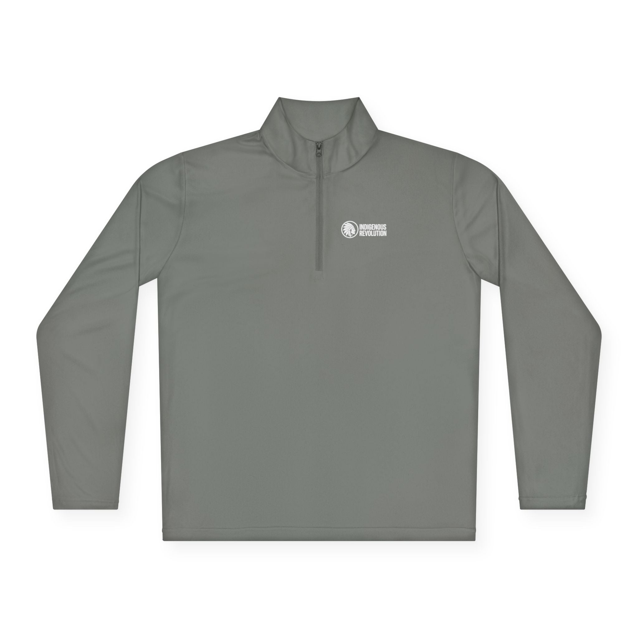 Quarter-Zip Pullover — Indigenous Revolution Graphic Pullover