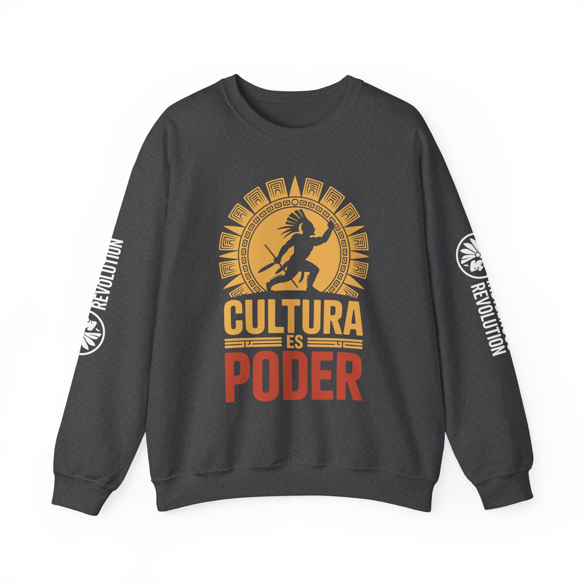 Cultura Es Poder Sweatshirt — Indigenous Pride Crewneck