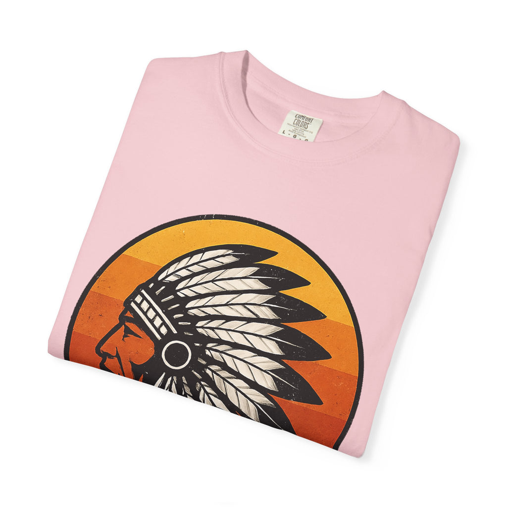 T-Shirt - Retro 'Native' Headdress Graphic Tee