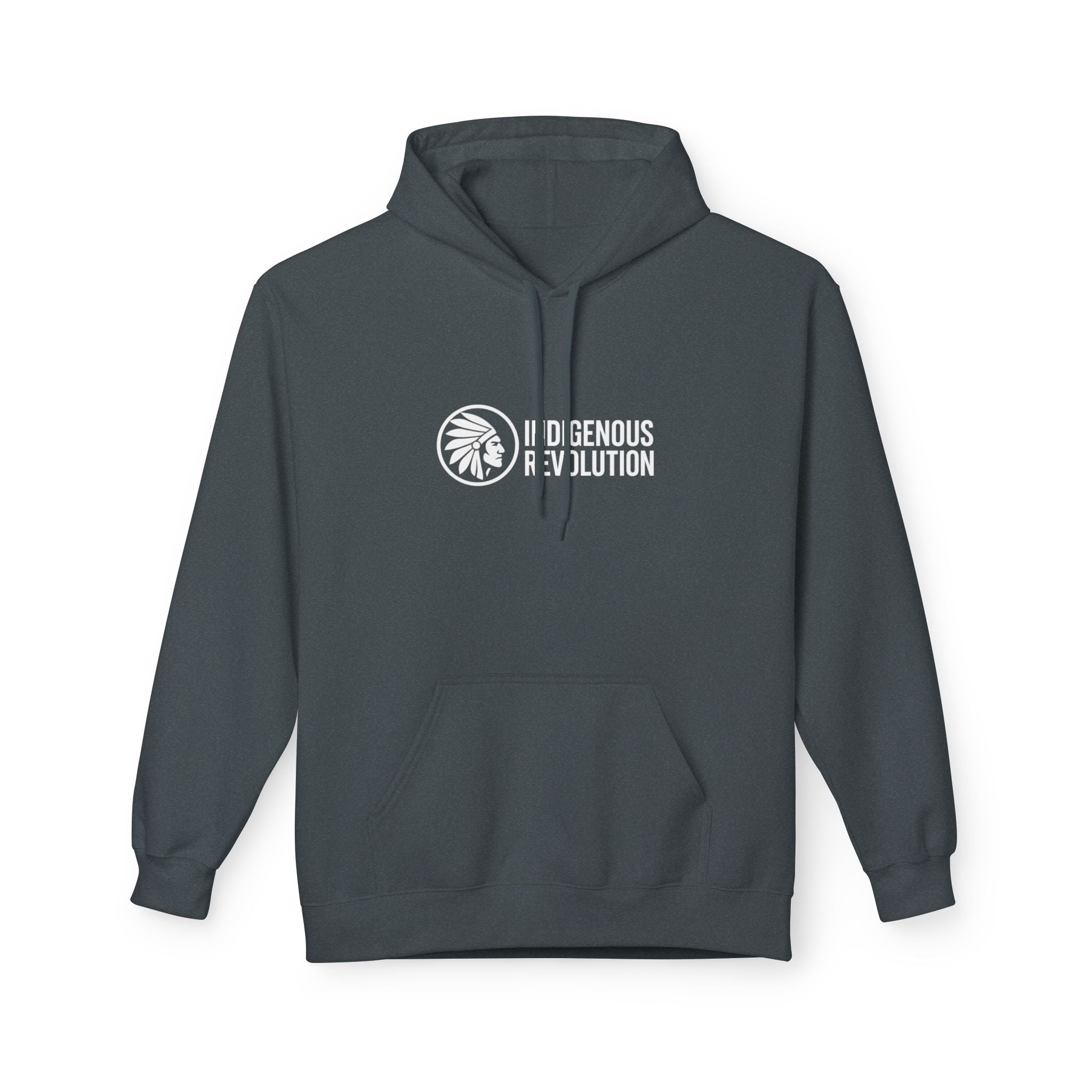 Indigenous Revolution Hoodie | Native Headdress 500 Nations Alive & Strong