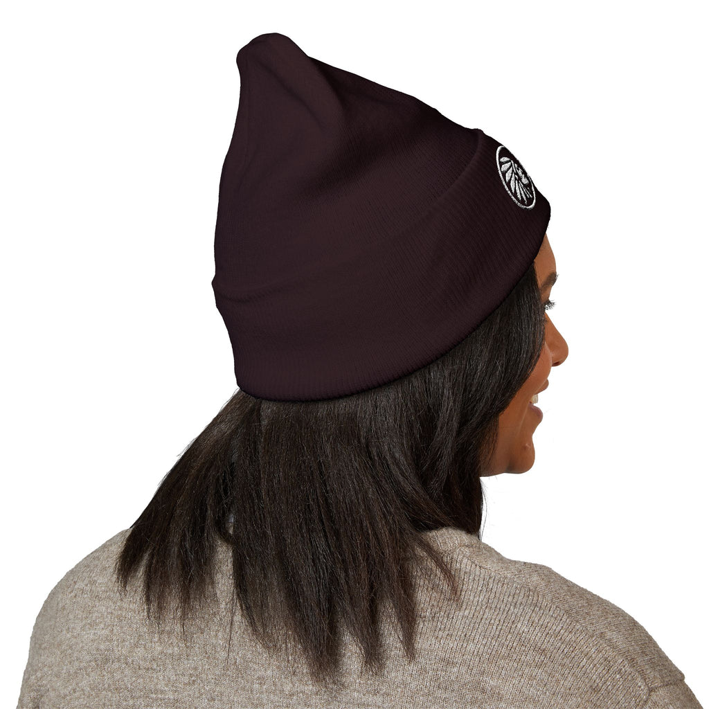 Indigenous Revolution Logo Beanie | Cuffed Embroidered Beanie