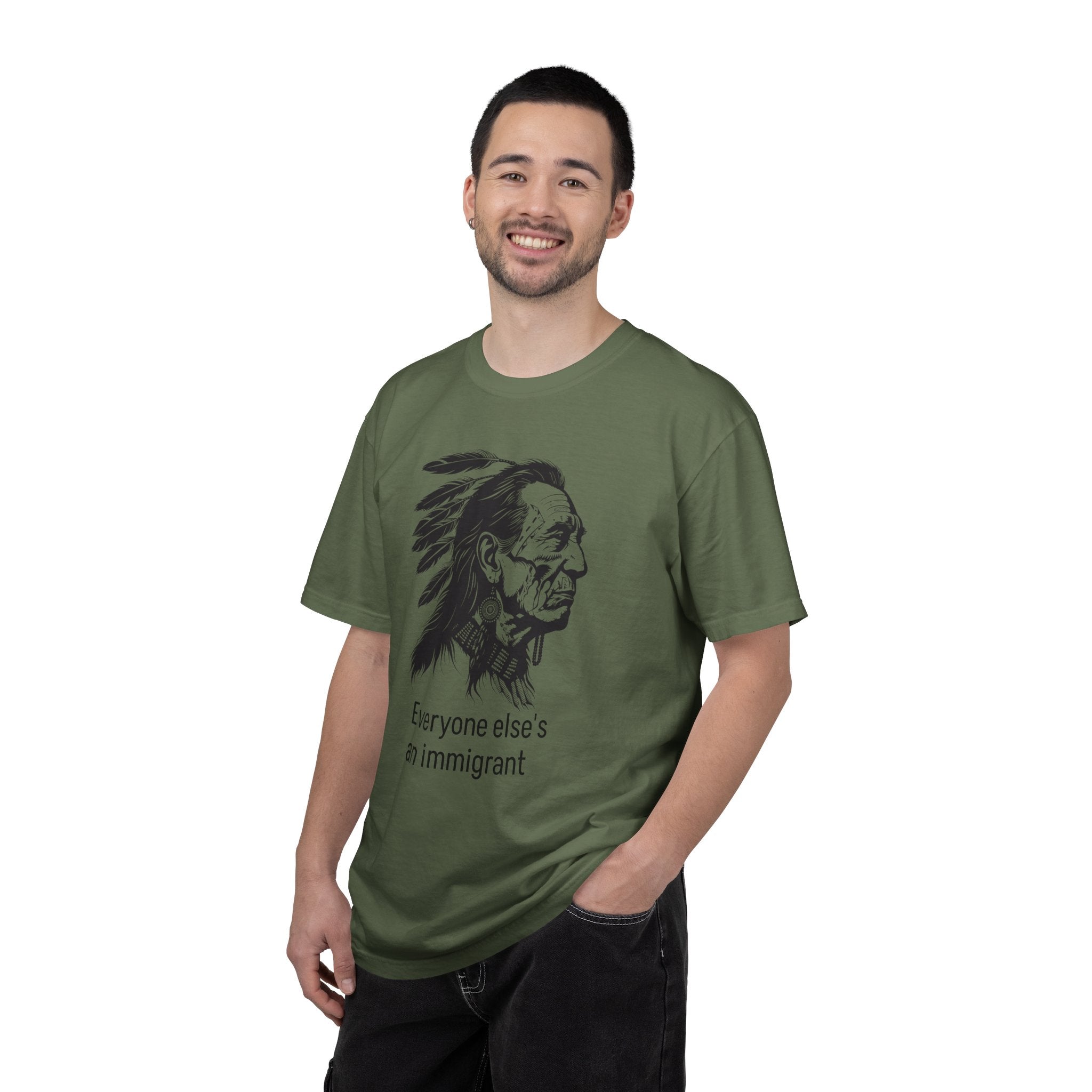 Everyone Else's an Immigrant T-Shirt — Native Profile Graphic Tee
