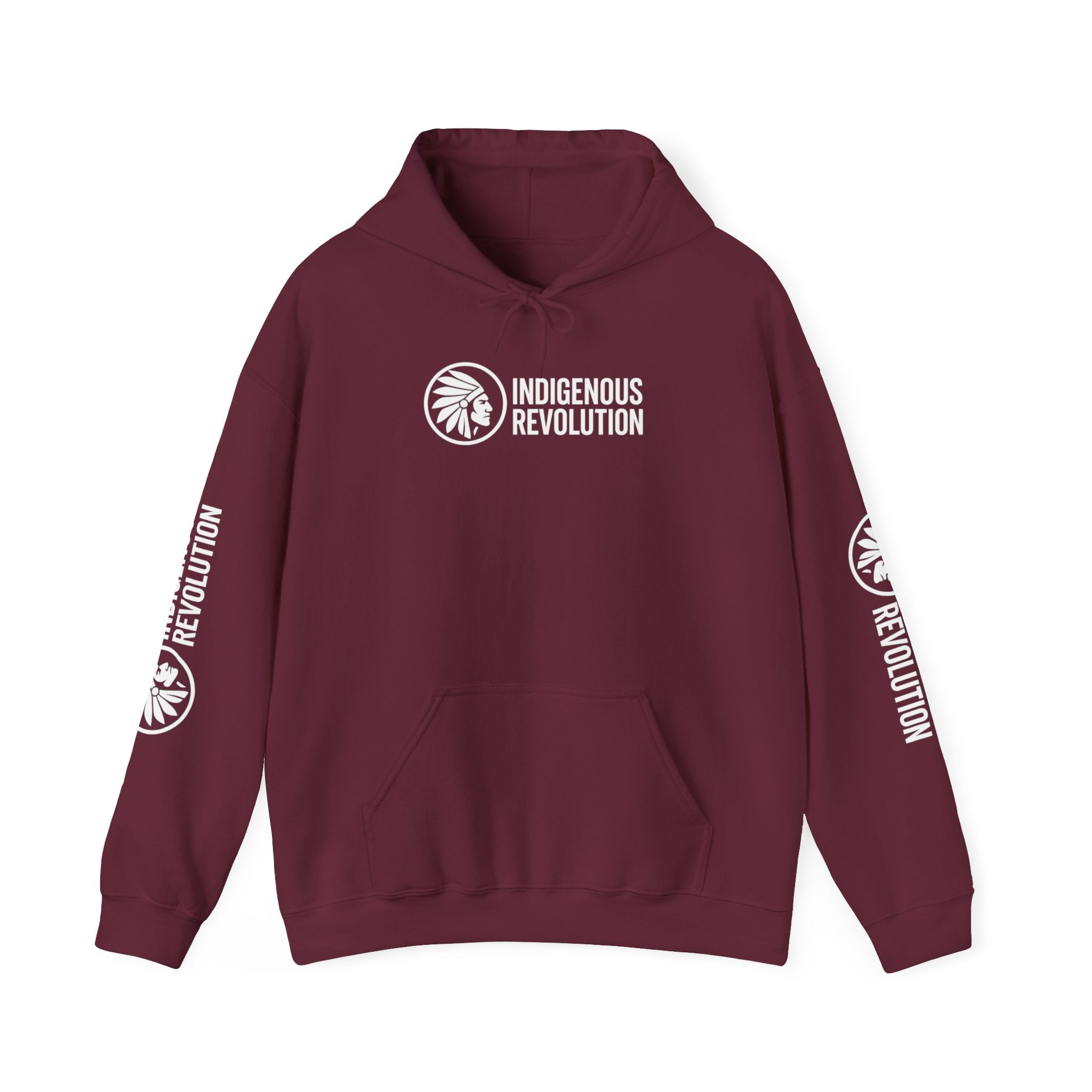 Hoodie - Indigenous Revolution Native Land Graphic Pullover