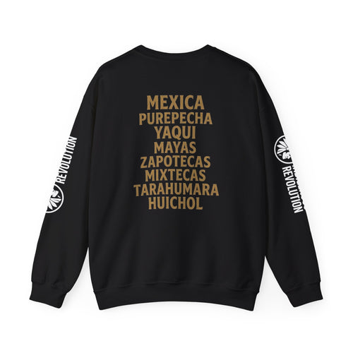 Indigenous Mexicans Crewneck Sweatshirt – "Mexicans Are Indigenous to America"