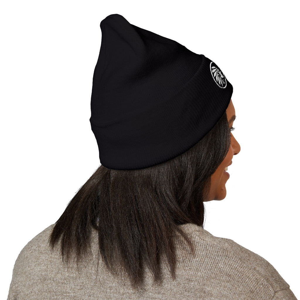 Indigenous Revolution Logo Beanie | Cuffed Embroidered Beanie