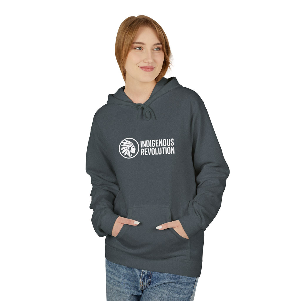 Indigenous Revolution Hoodie | Native Headdress 500 Nations Alive & Strong