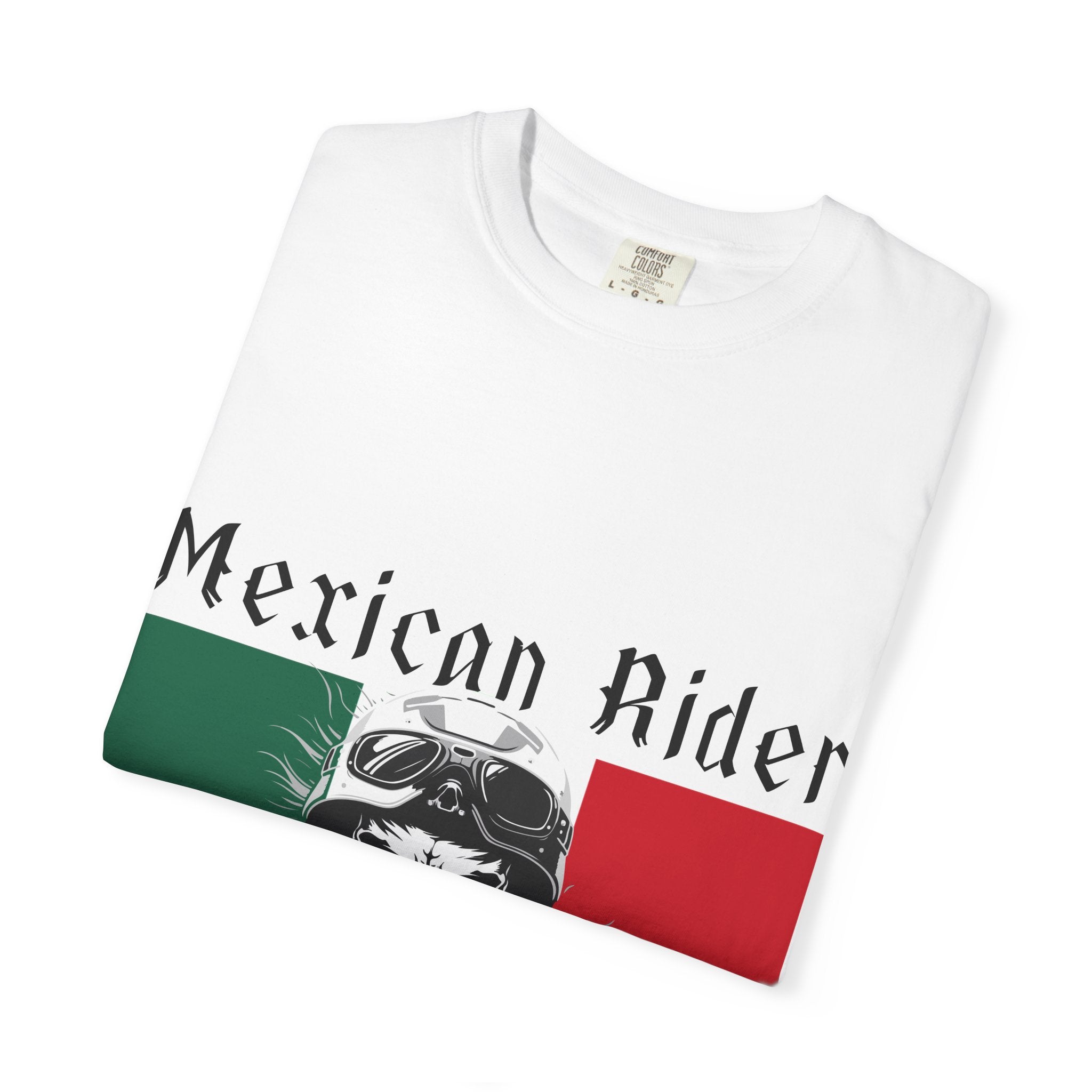 Mexican Rider T-Shirt — "El Cabron Más Chingon" Biker Skull Tee