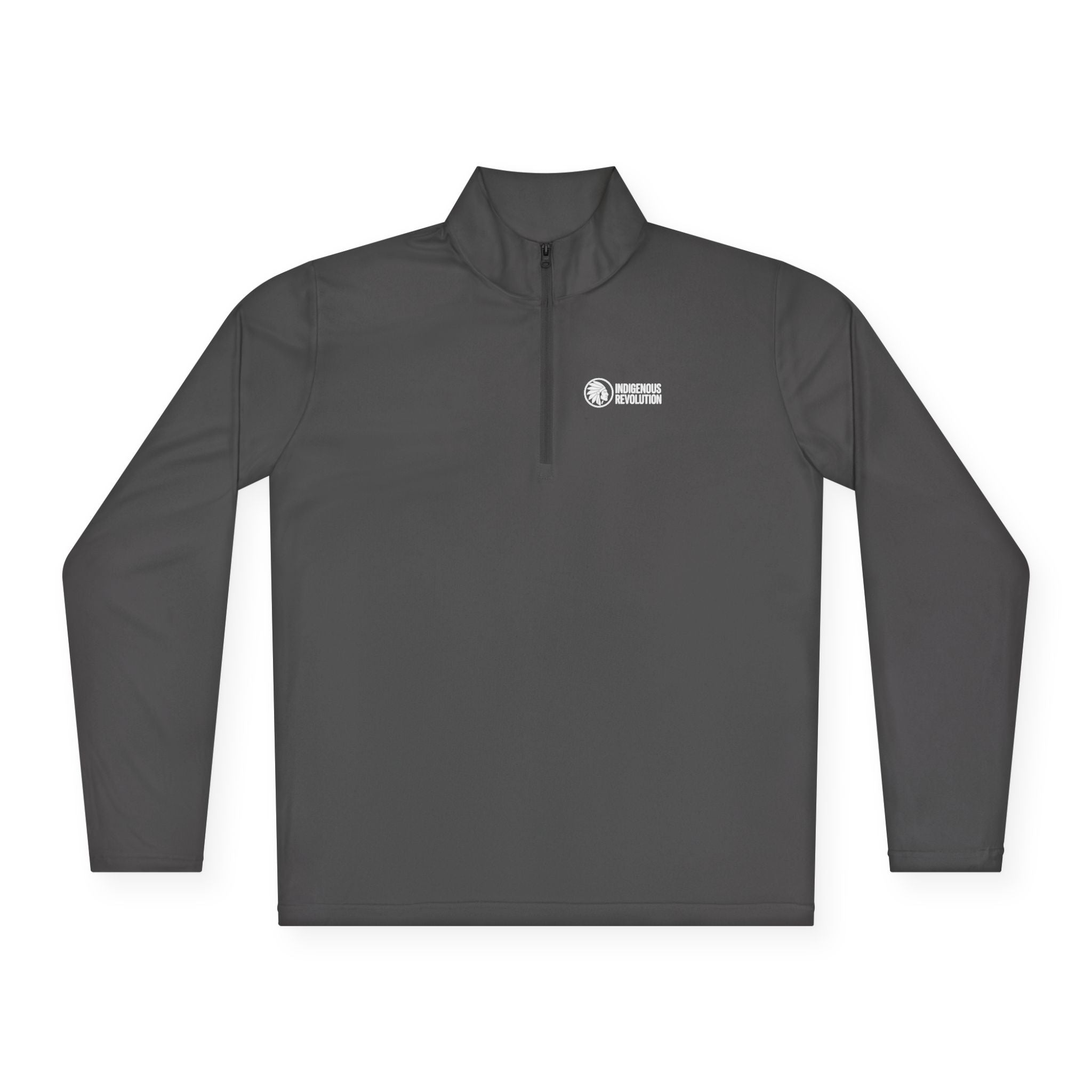 Quarter-Zip Pullover — Indigenous Revolution Graphic Pullover