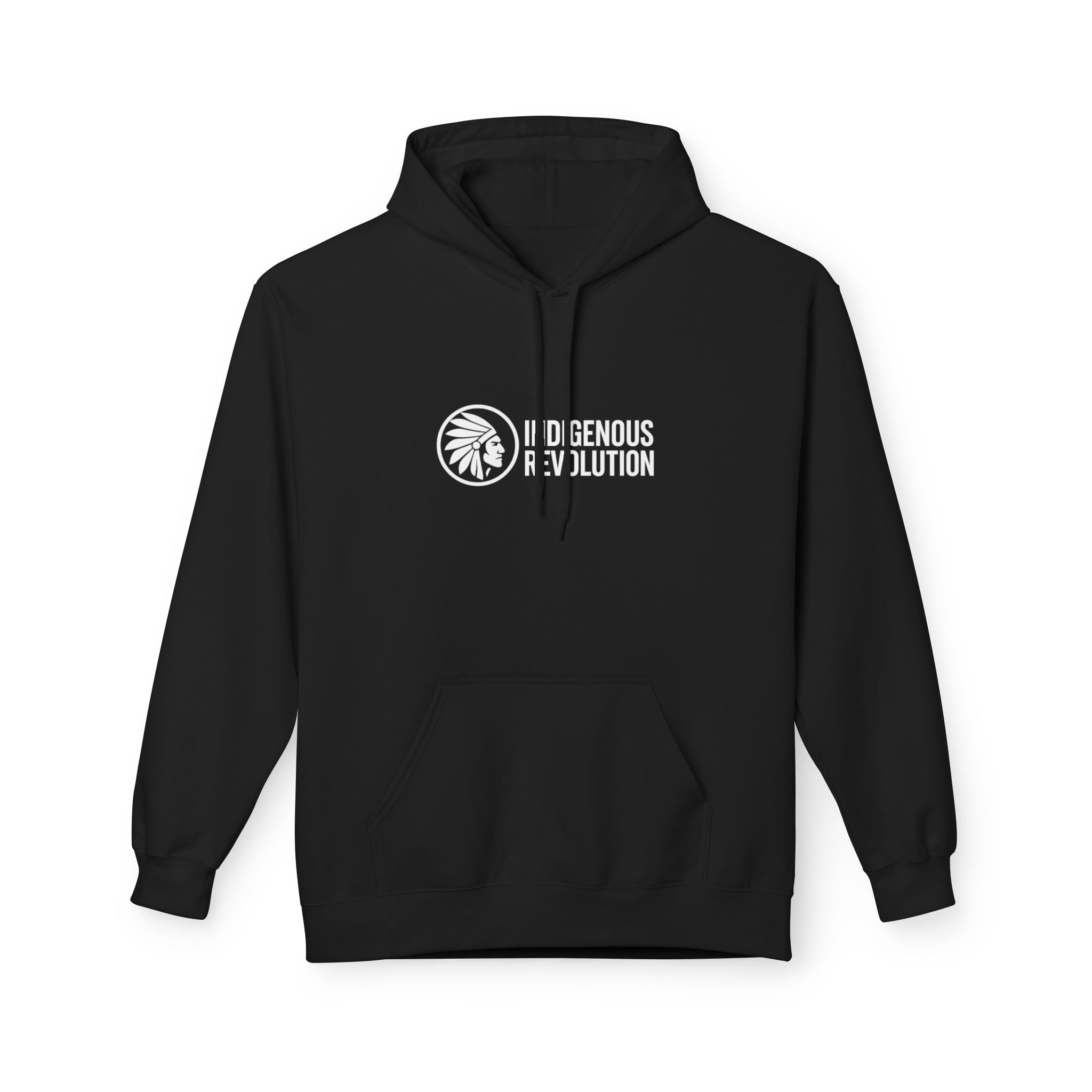 Indigenous Revolution Hoodie | Native Headdress 500 Nations Alive & Strong