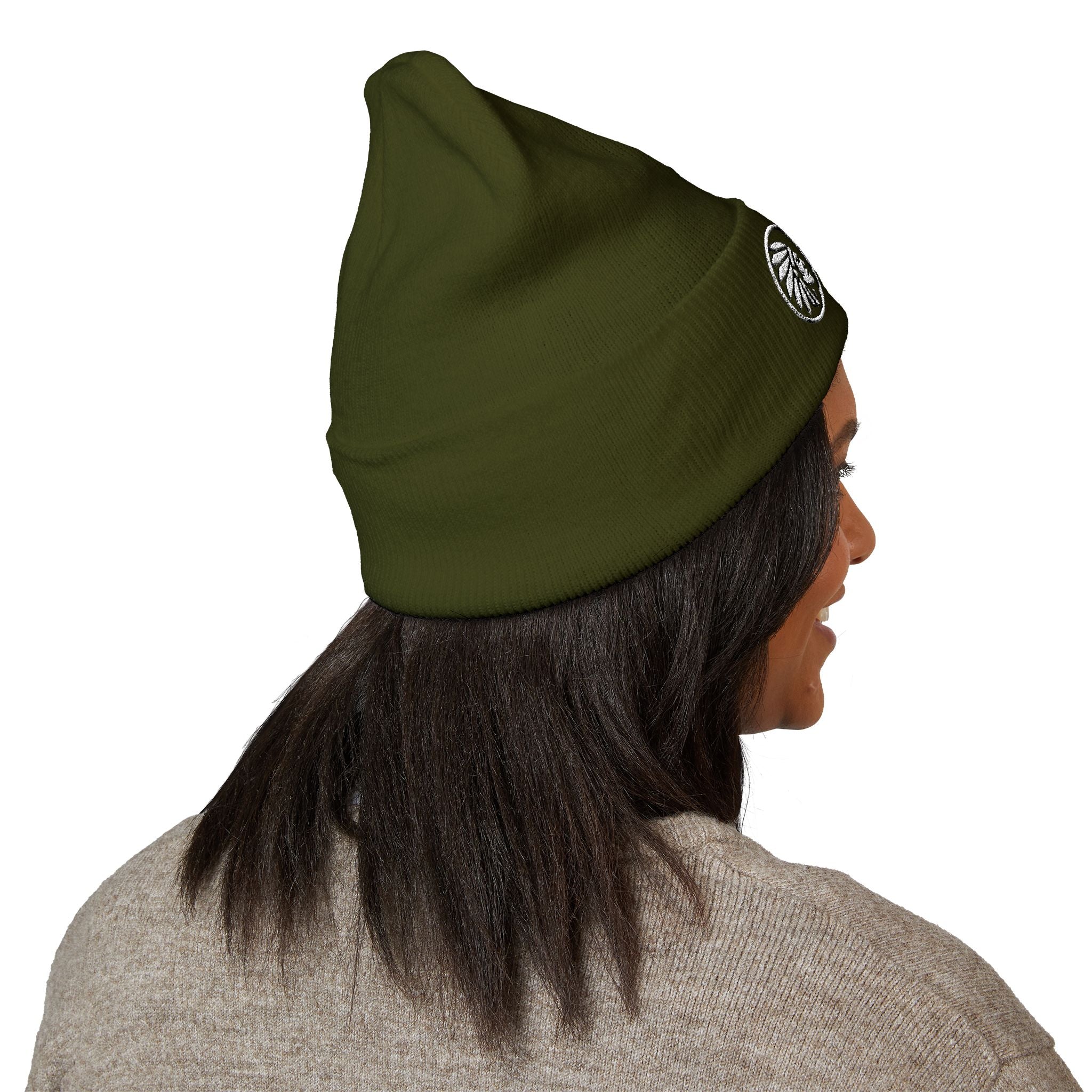 Indigenous Revolution Logo Beanie | Cuffed Embroidered Beanie