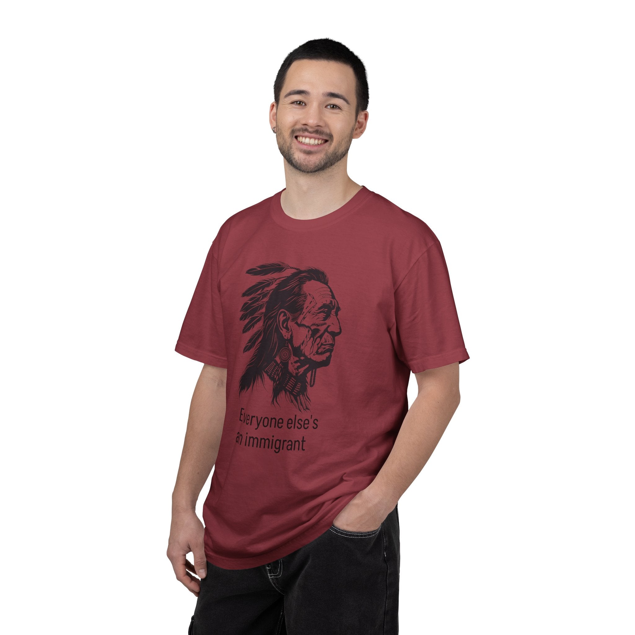 Everyone Else's an Immigrant T-Shirt — Native Profile Graphic Tee