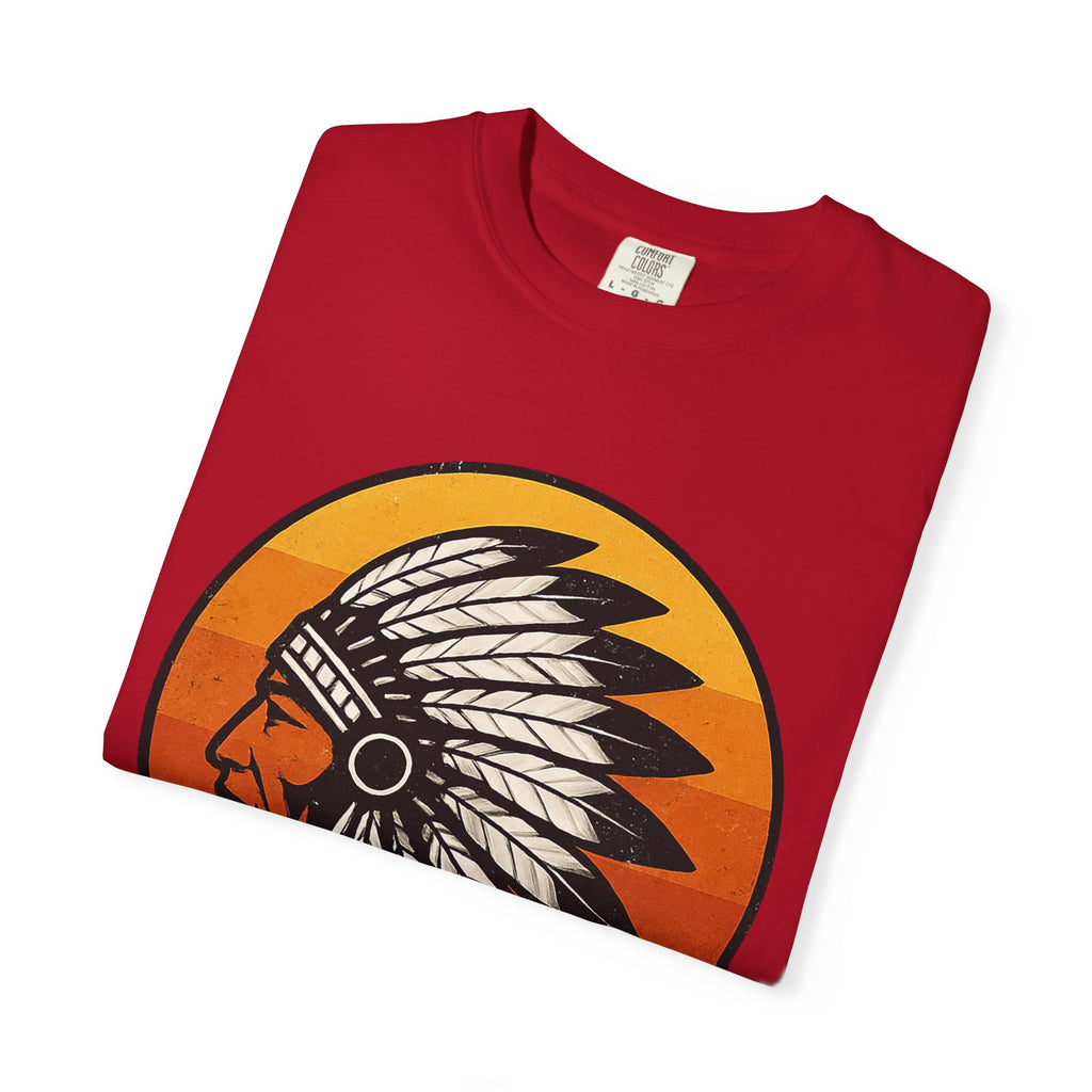 T-Shirt - Retro 'Native' Headdress Graphic Tee