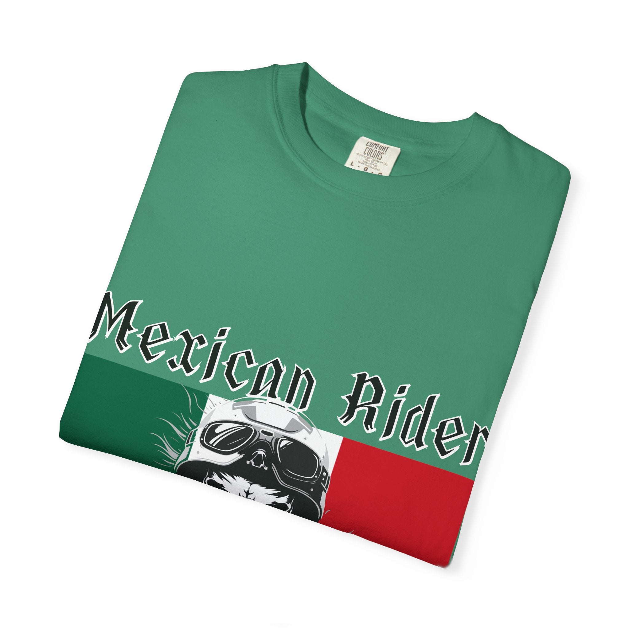 Mexican Rider T-Shirt — "El Cabron Más Chingon" Biker Skull Tee