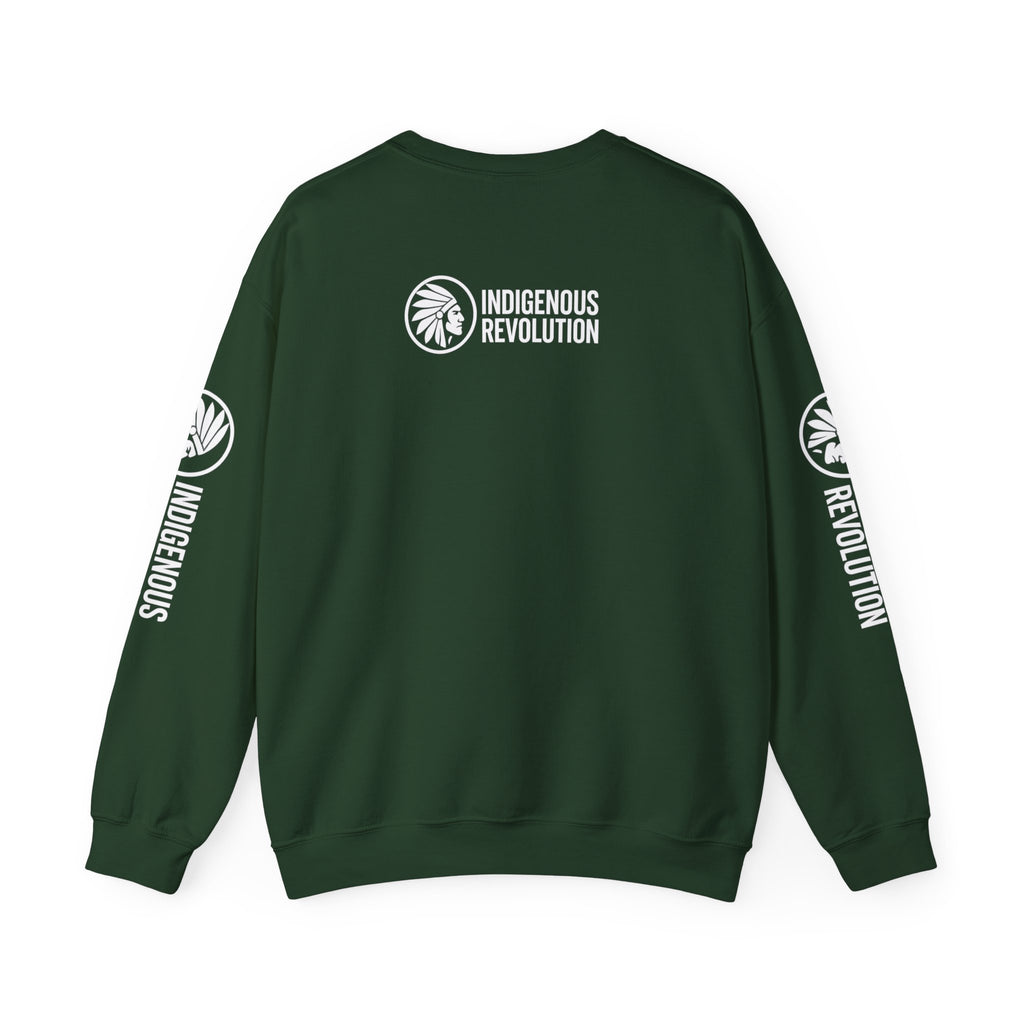 Sweatshirt — “We Should Have Built a Wall” Indigenous Revolution Crewneck