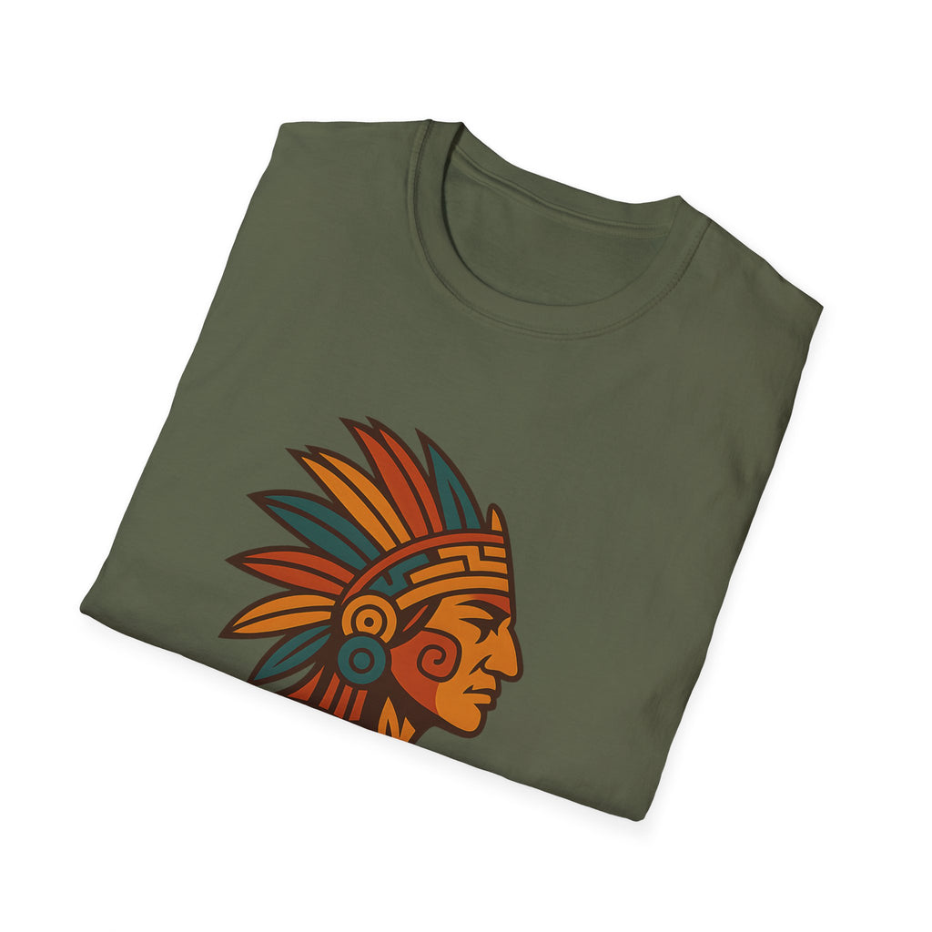 Indigenous Revolution Native Headdress T-Shirt | 500 Nations Pride