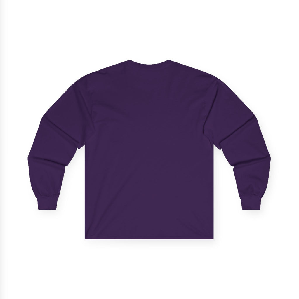 Long Sleeve Tee - "I Was Not Born in America, America Was Born on My Land" Native Pride Graphic