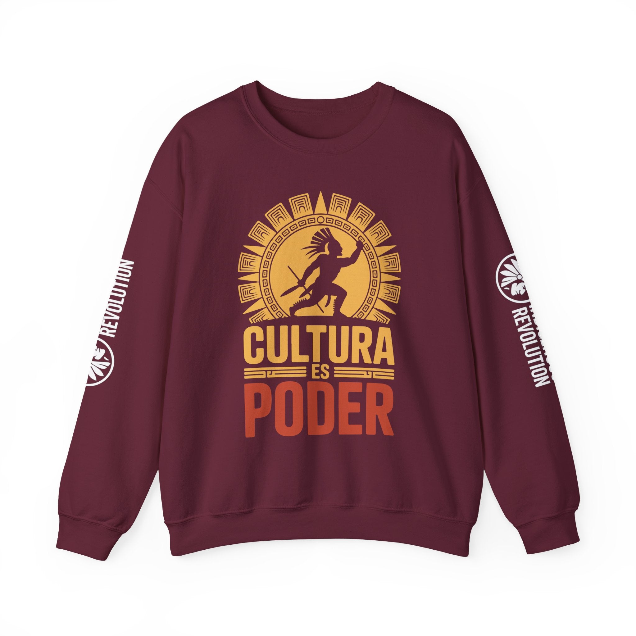 Cultura Es Poder Sweatshirt — Indigenous Pride Crewneck