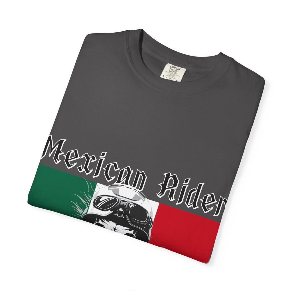Mexican Rider T-Shirt — "El Cabron Más Chingon" Biker Skull Tee
