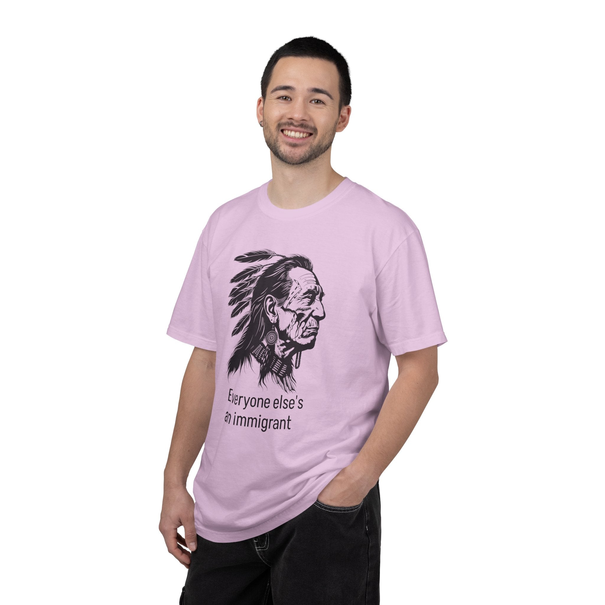 Everyone Else's an Immigrant T-Shirt — Native Profile Graphic Tee
