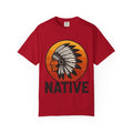 T-Shirt - Retro 'Native' Headdress Graphic Tee